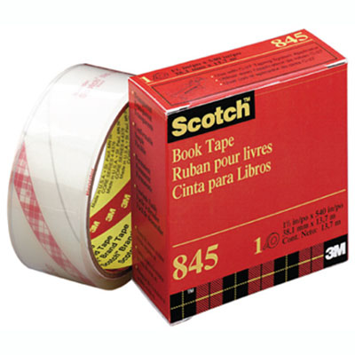 Image for SCOTCH 845 BOOK PROTECTION TAPE 50MM X 13.7M from OFFICEPLANET OFFICE PRODUCTS DEPOT