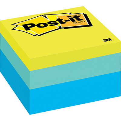 Image for POST-IT 2056-RC NOTE CUBE 76 X 76MM RIBBON CANDY from Office Products Depot Gold Coast