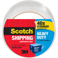 scotch 3850-au heavy duty shipping packaging tape 48mm x 50m