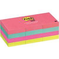 post-it 653-an mini notes 36 x 48mm cape town pack 12