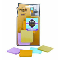 post-it f220-8ssau super sticky full adhesive notes 51 x 51mm rio de janeiro pack 8
