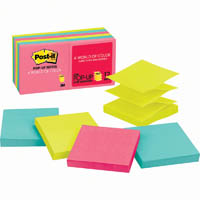 post-it r330-12an pop up notes 76 x 76mm cape town pack 12
