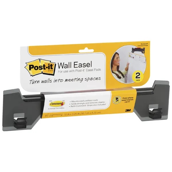 Image for POST-IT EH559-2 SUPER STICKY EASEL PAD WALL HANGER PACK 2 from Total Supplies Pty Ltd