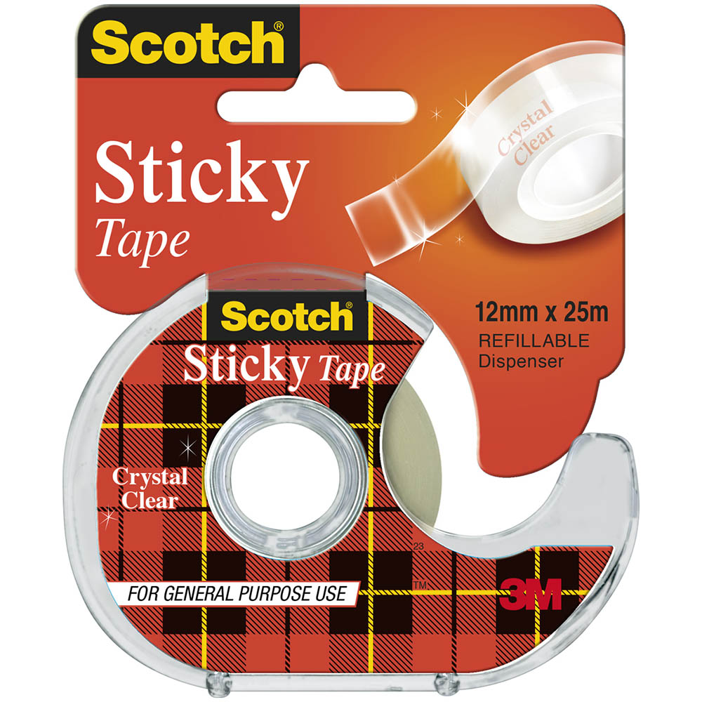 Image for SCOTCH 502 STICKY TAPE 12MM X 25M HANGSELL from Office Products Depot Gold Coast