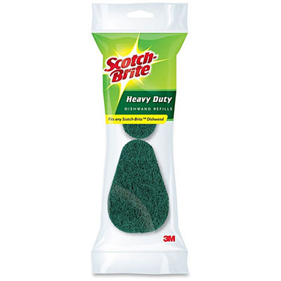 Image for SCOTCH-BRITE HEAVY DUTY DISHWAND REFILL PACK 2 from MOE Office Products Depot Mackay & Whitsundays