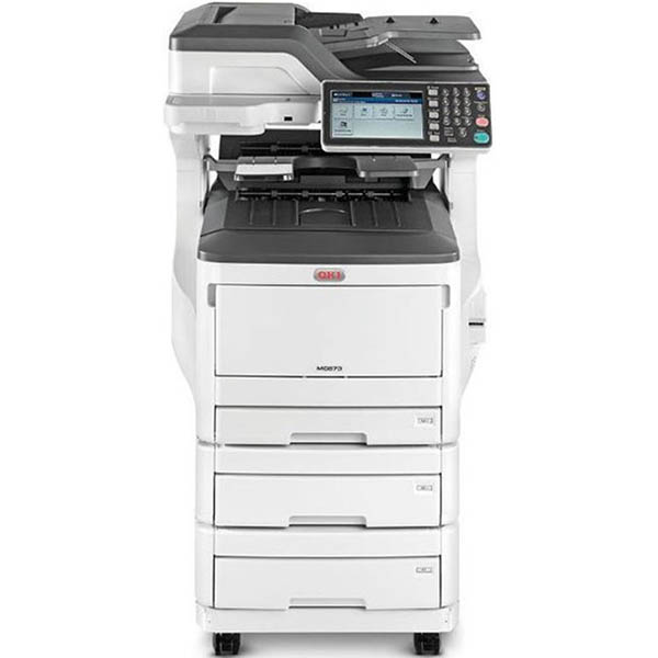 Image for OKI MC853DNX MULTIFUNCTION COLOUR LASER PRINTER DUPLEX, NETWORKED, 2ND/3RD PAPER TRAYS, CASTER BASE A3 from MOE Office Products Depot Mackay & Whitsundays