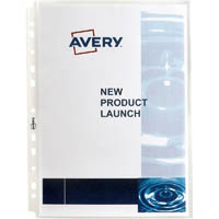 avery 47901 sheet protector heavy duty a4 clear pack 10