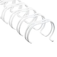 fellowes wire binding comb 34 loop 6mm a4 white pack 100