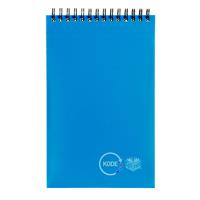 spirax p956 kode notebook reporter 200 ruled page 203 x 127mm blue
