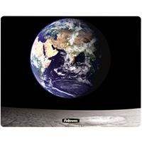 fellowes mouse pad optical brite mat square earth and moon