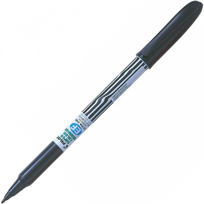 Image for PILOT SCAN-EF SUPER COLOUR PERMANENT MARKER BULLET 0.9MM BLACK from MOE Office Products Depot Mackay & Whitsundays