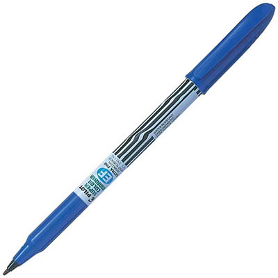 Image for PILOT SCAN-EF SUPER COLOUR PERMANENT MARKER BULLET 0.9MM BLUE BOX 12 from MOE Office Products Depot Mackay & Whitsundays