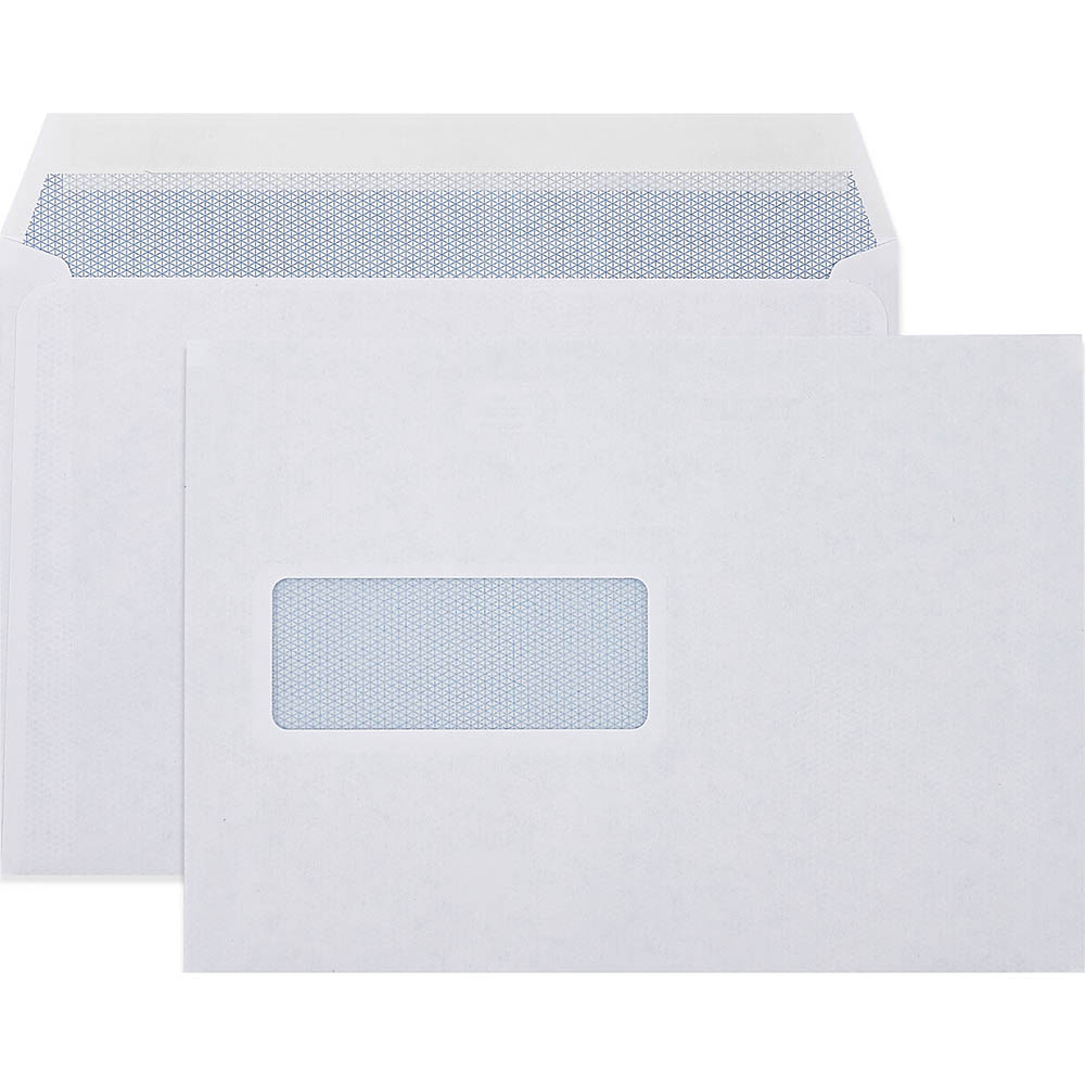 Image for CUMBERLAND C5 ENVELOPES SECRETIVE POCKET WINDOWFACE STRIP SEAL LASER 90GSM 162 X 229MM WHITE BOX 500 from O'Donnells Office Products Depot