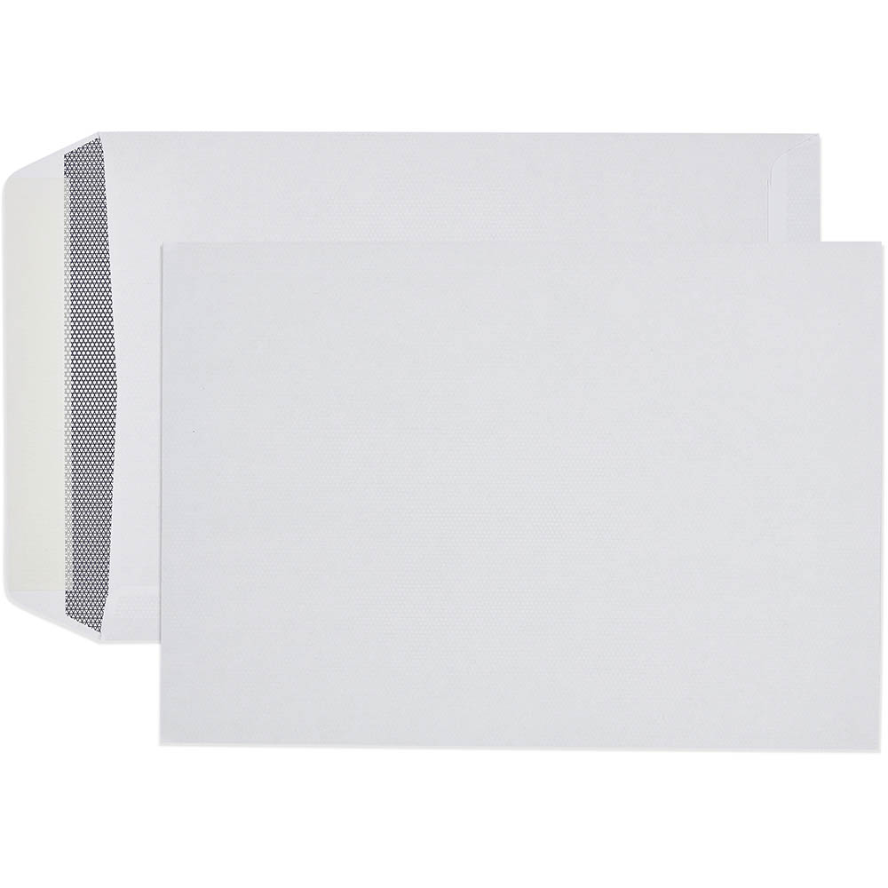 Image for CUMBERLAND C4 ENVELOPES SECRETIVE POCKET PLAINFACE STRIP SEAL 80GSM 324 X 229MM WHITE BOX 250 from Ross Office Supplies Office Products Depot