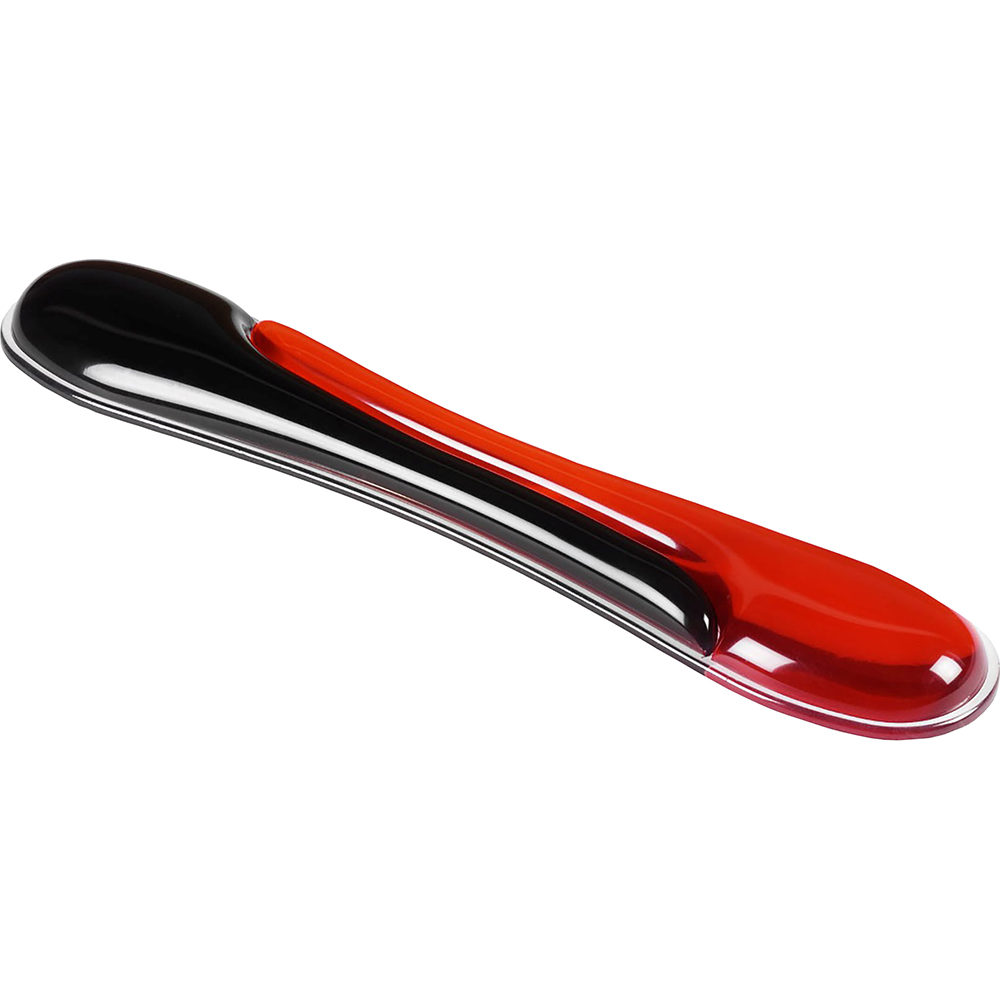 Image for KENSINGTON DUO KEYBOARD GEL WRIST REST BLACK/RED from Ross Office Supplies Office Products Depot