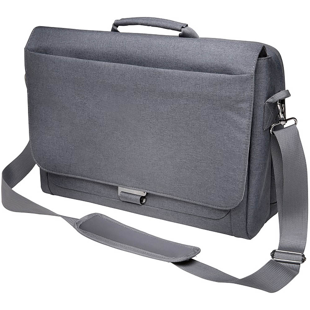 Image for KENSINGTON LM340 MESSENGER BAG 14.4 INCH GREY from Ross Office Supplies Office Products Depot