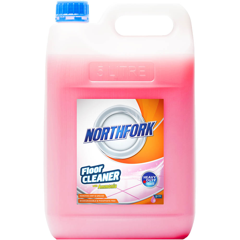 Image for NORTHFORK FLOOR CLEANER WITH AMMONIA 5 LITRE from MOE Office Products Depot Mackay & Whitsundays