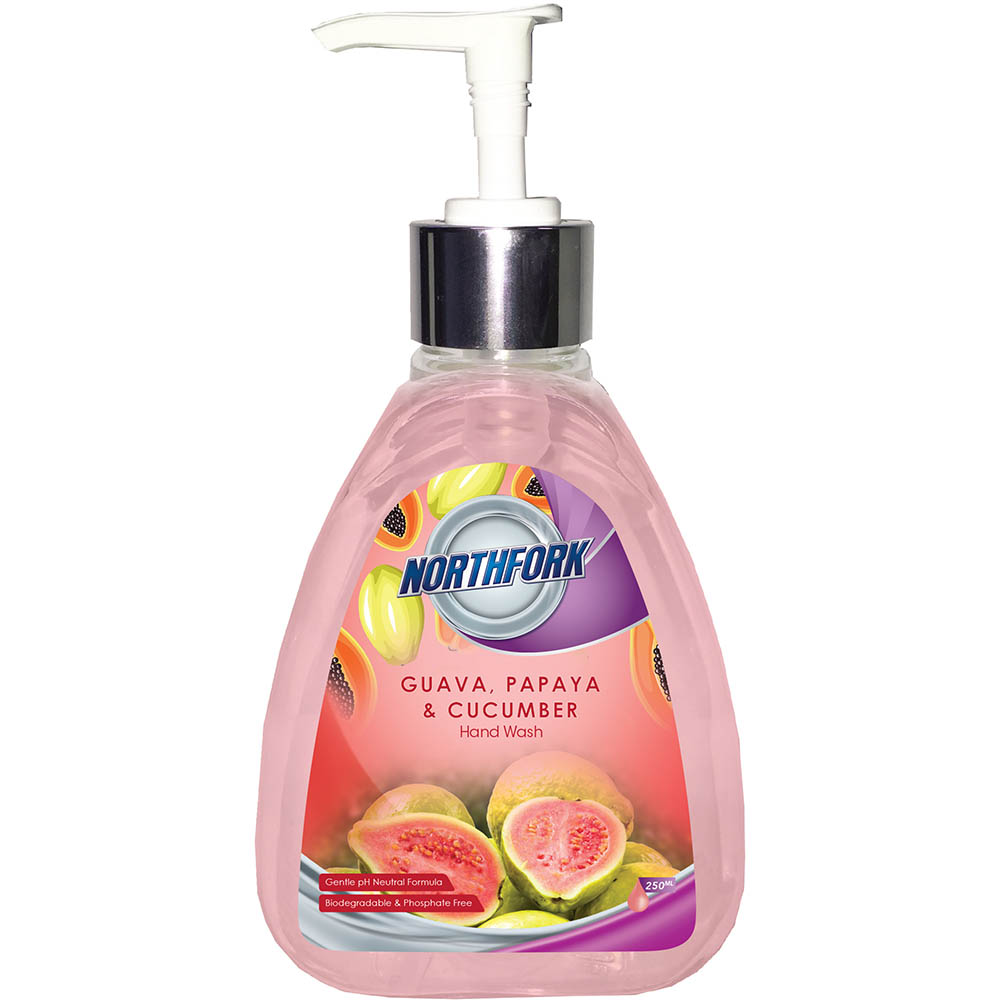 Image for NORTHFORK LIQUID HANDWASH 250ML GUAVA PAPAYA AND CUCUMBER from OFFICEPLANET OFFICE PRODUCTS DEPOT