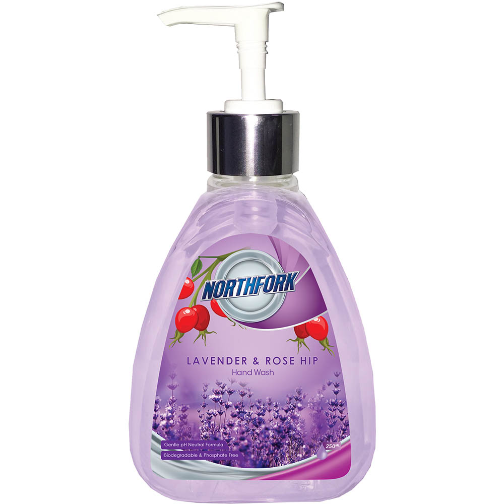 Image for NORTHFORK LIQUID HANDWASH 250ML LAVENDER AND ROSEHIP from OFFICEPLANET OFFICE PRODUCTS DEPOT