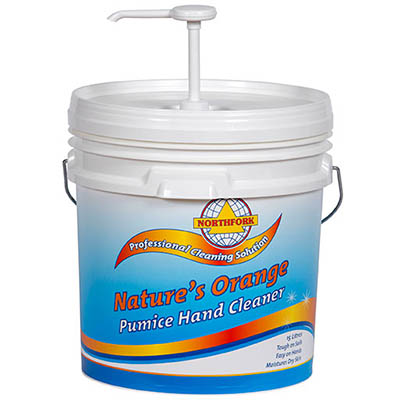 Image for NORTHFORK NATURES ORANGE PUMICE HANDCLEANER 15 LITRE from MOE Office Products Depot Mackay & Whitsundays