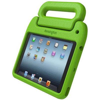 Image for KENSINGTON SAFEGRIP RUGGED CARRY CASE AND STAND FOR IPAD MINI GREEN from Barkers Rubber Stamps & Office Products Depot