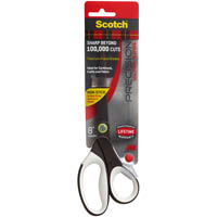 scotch 1468 precision ultra edge non-stick titanium scissors left/right hand 203mm assorted
