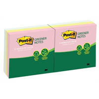 post-it r330-rp-6ap recycled pop up notes 76 x 76mm helsinki pack 6