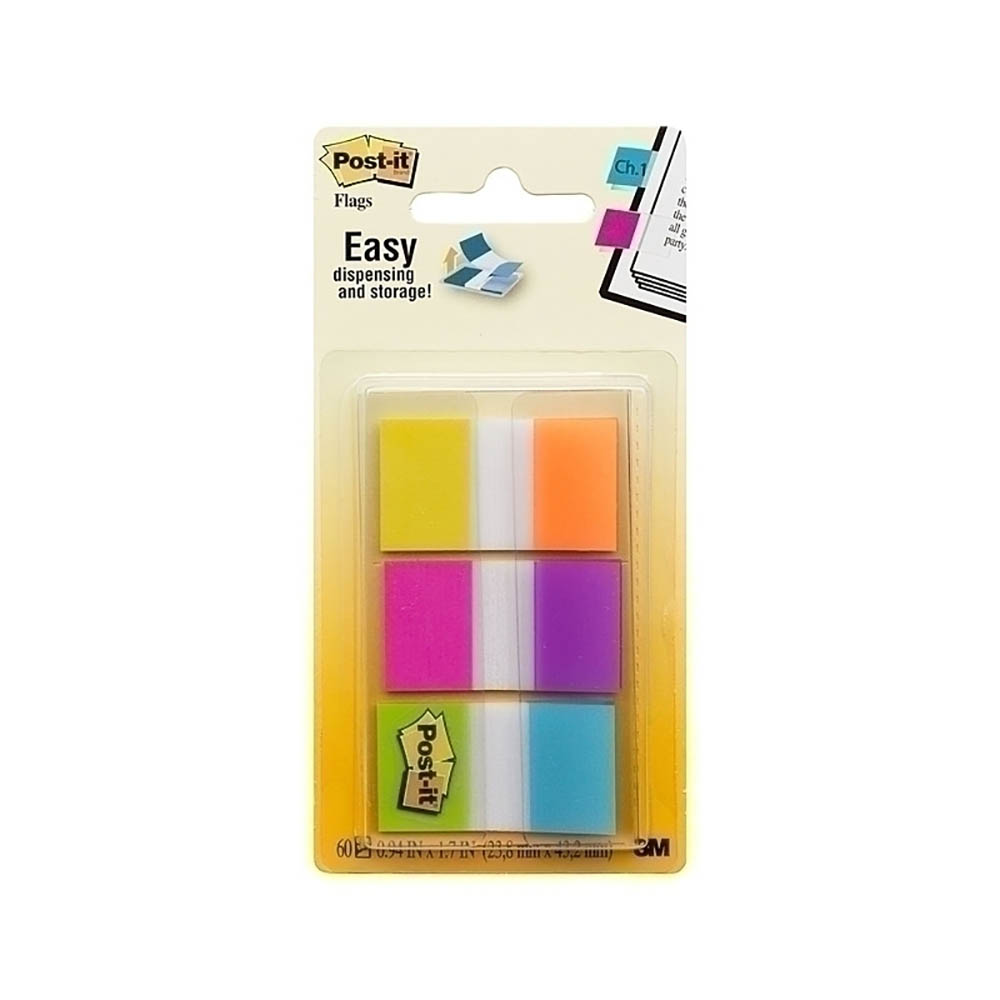 Image for POST-IT 680-EG-ALT FLAGS ALTERNATING COLOUR PACK 60 from Office Products Depot Gold Coast