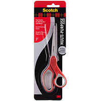 scotch 1427 multi-purpose scissors left/right hand 178mm red