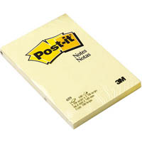 post-it 659 original notes 101 x 152mm canary yellow