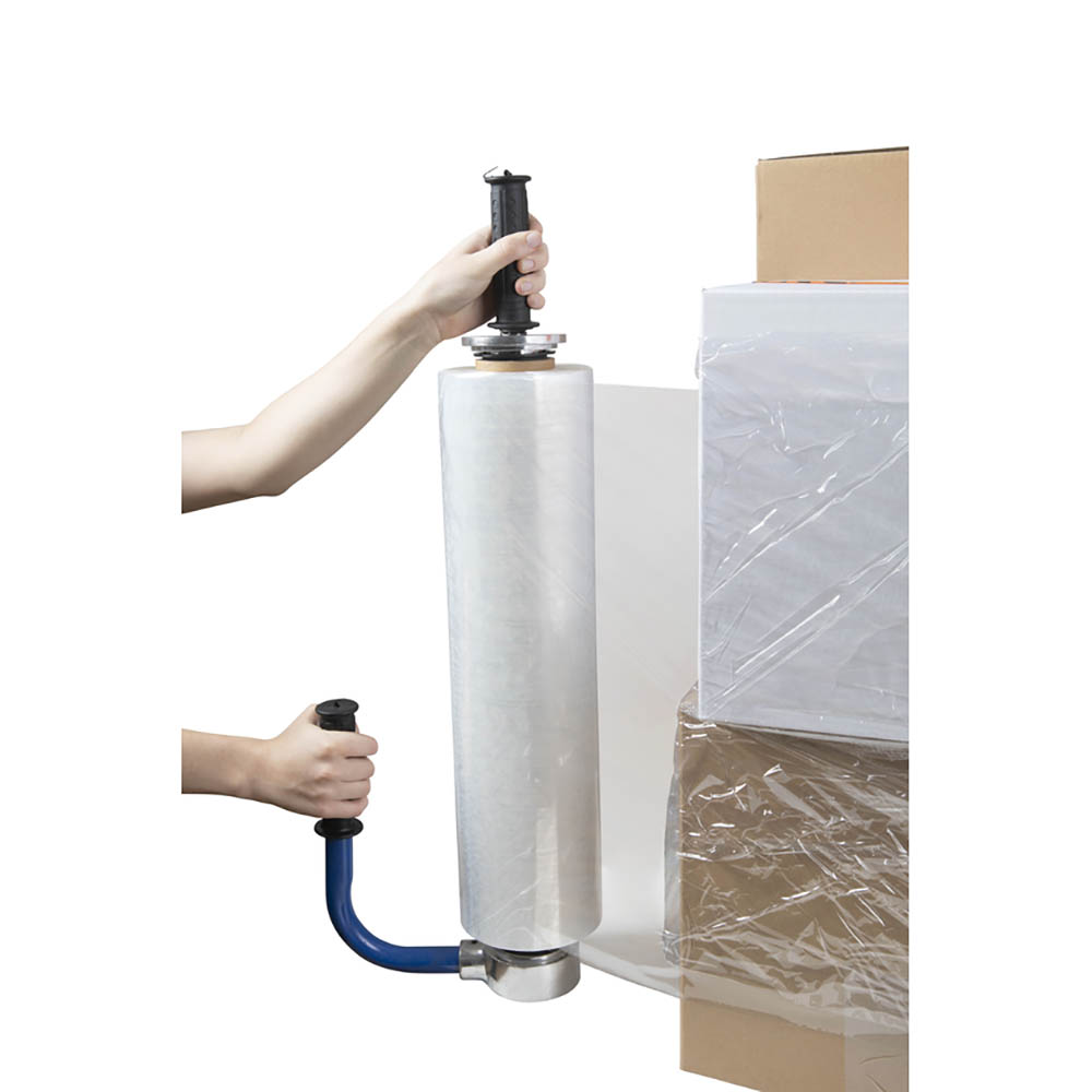 Image for CUMBERLAND PALLET WRAP DISPENSER BLUE from OFFICEPLANET OFFICE PRODUCTS DEPOT