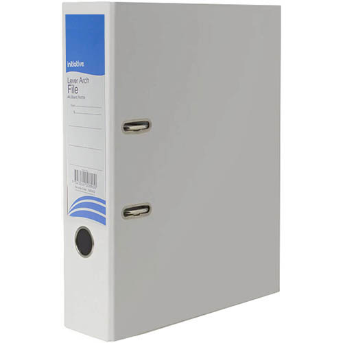 Image for INITIATIVE LEVER ARCH FILE PP 70MM A4 WHITE from Albany Office Products Depot