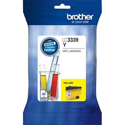 Image for BROTHER LC3339XL INKVESTMENT INK CARTRIDGE HIGH YIELD YELLOW from Office Products Depot