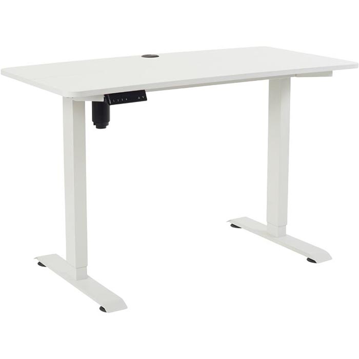 Image for MONDO ELECTRIC SIT-STAND DESK 1200 X 600MM WHITE from Albany Office Products Depot