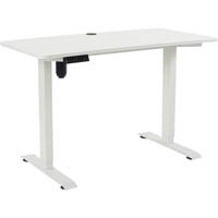 initiative electric sit-stand desk 1200 x 600mm white