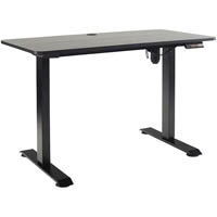 initiative electric sit-stand desk 1200 x 600mm black