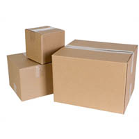 cumberland heavy duty shipping box 229 x 178 x 127mm brown