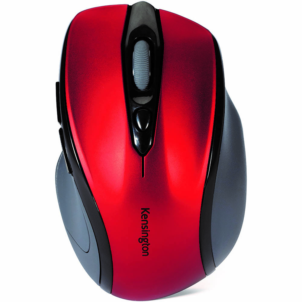 Image for KENSINGTON PRO FIT MOUSE WIRELESS MID SIZE RUBY RED from Ross Office Supplies Office Products Depot