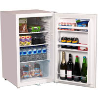 nero bar fridge 127 litre 490 x 560 x 850mm white