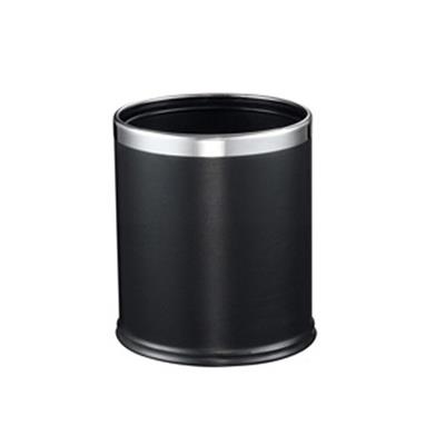 Image for COMPASS GARBAGE BIN ROUND 10 LITRE BLACK from Office Products Depot