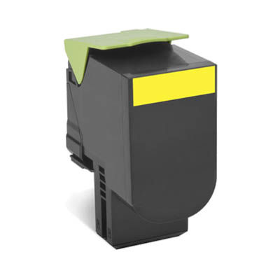 Image for LEXMARK 80C8SY0 808SY TONER CARTRIDGE YELLOW from Ross Office Supplies Office Products Depot