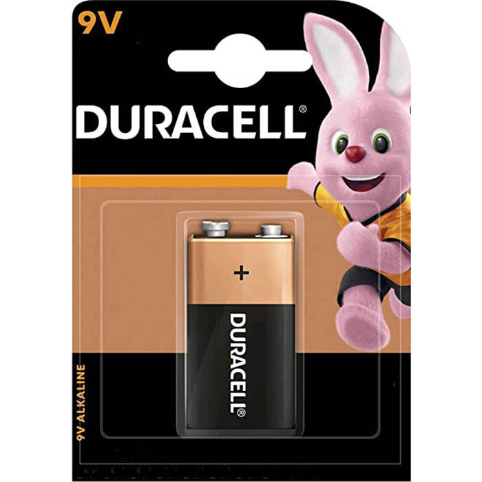 Image for DURACELL COPPERTOP ALKALINE 9V BATTERY HANGSELL from Total Supplies Pty Ltd