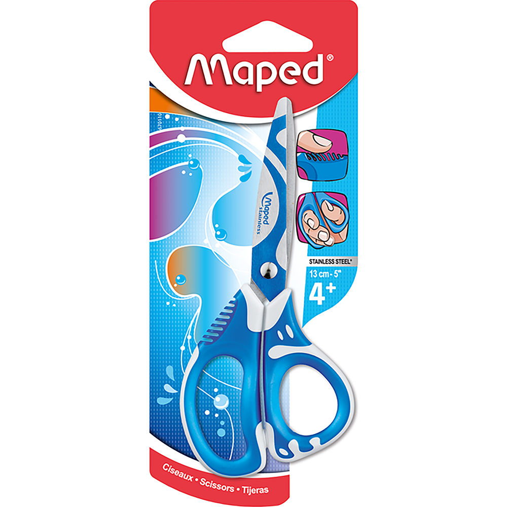 Image for MAPED ZENOA FIT SCISSORS 130MM ASSORTED from Office Products Depot Gold Coast
