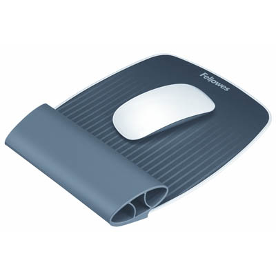 Image for FELLOWES ISPIRE MOUSE PAD WITH WRIST ROCKER GREY from Total Supplies Pty Ltd