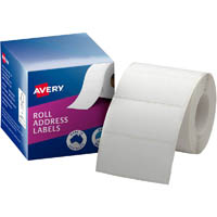 avery 937104 address label 70 x 36mm roll white box 500