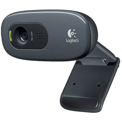 Image for LOGITECH C270 HD WEBCAM BLACK from Albany Office Products Depot