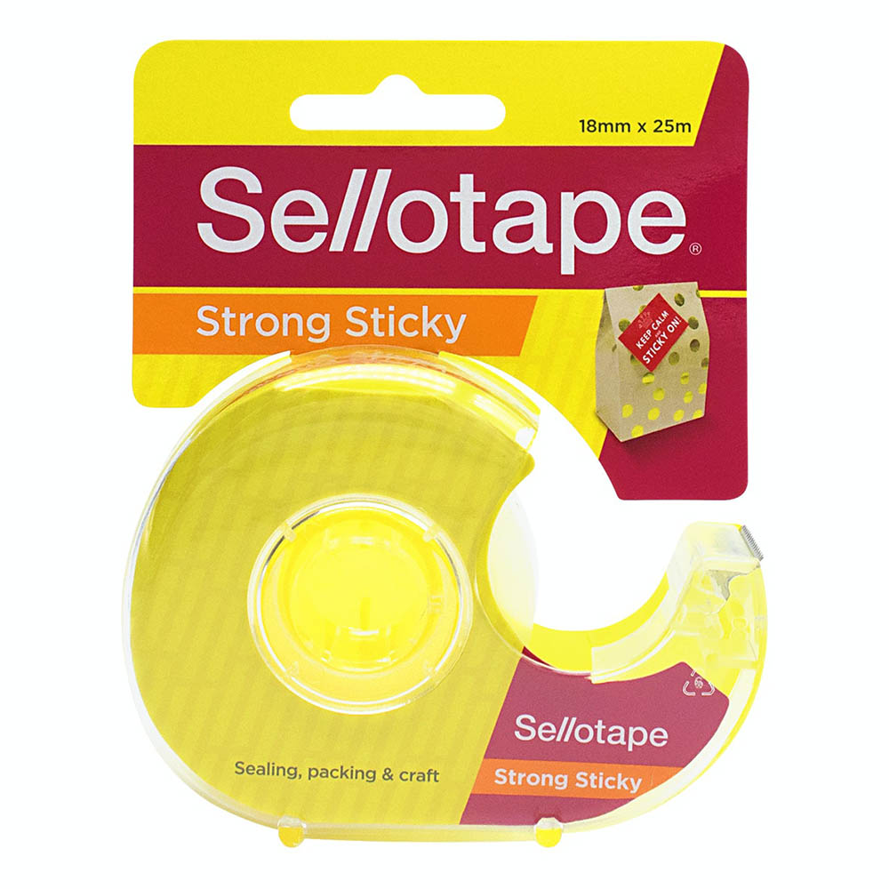 Image for SELLOTAPE STICKY TAPE DISPENSER 18MM X 25M from MOE Office Products Depot Mackay & Whitsundays