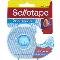 sellotape double sided tape with dispenser 18mm x 15m