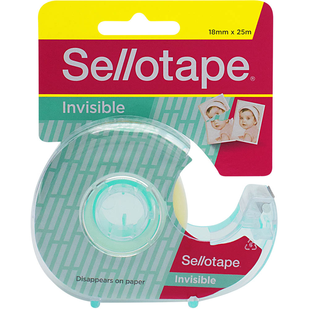 Image for SELLOTAPE INVISIBLE TAPE DISPENSER 18MM X 25M from MOE Office Products Depot Mackay & Whitsundays