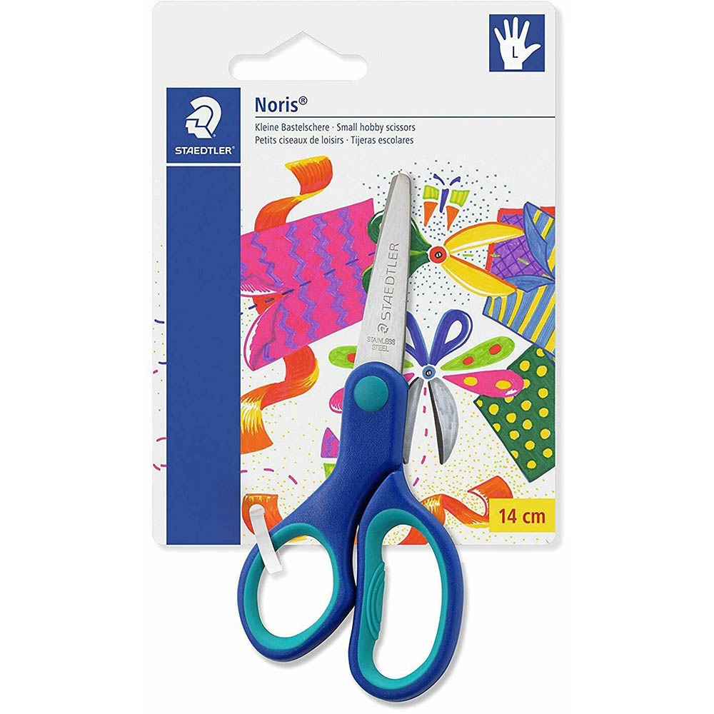 Image for STAEDTLER 965 NORIS CLUB HOBBY SCISSORS LEFT HANDED 140MM from Margaret River Office Products Depot